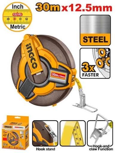 Measuring Tape Steel / মাপার ফিতা/Ingco-HSMT0830