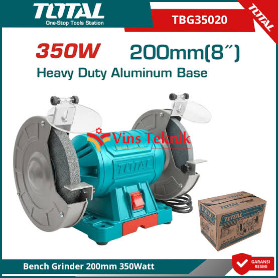 Bench Grinder / শান মেশিন / ধার দেওয়া মেশিন/ Grinder/Total-TBG35020