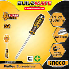 Screw Driver Phillips / স্কুরু ড্রাইভার/Screw Driver/Ingco-HSDPH2150