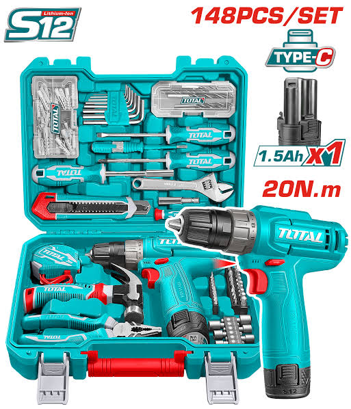 Tools set 148 Pieces/ Tool set / 148 Pieces / টুলস সেট/Total-THKTHP41487