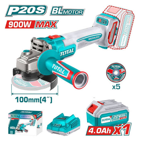 Cordless Angle Grinder/Grinder/গ্রাইন্ডার/Angle Grinder/Total-TAGLI261021