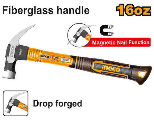 Claw Hammer / Hammer /হাতুড়ি/Ingco-HCH81016