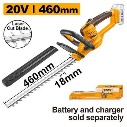 Cordless Hedge Trimmer/Hedge Trimmer/Trimmer/Ingco-CHTLI20018