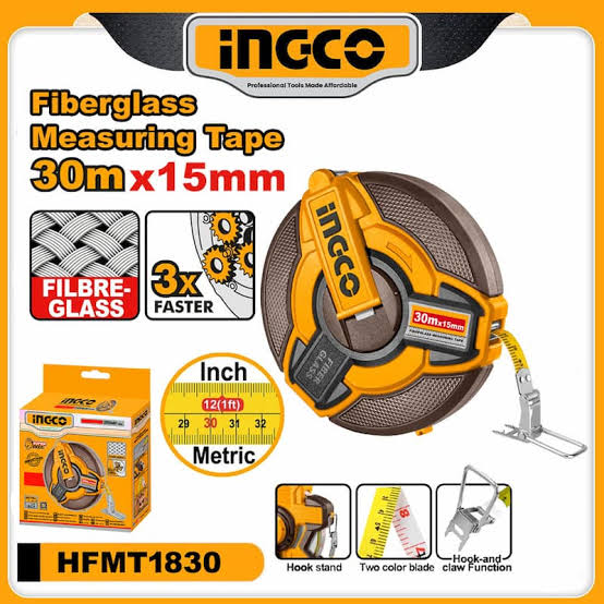 Measuring Tape Steel / মাপার ফিতা/Ingco-HFMT1830