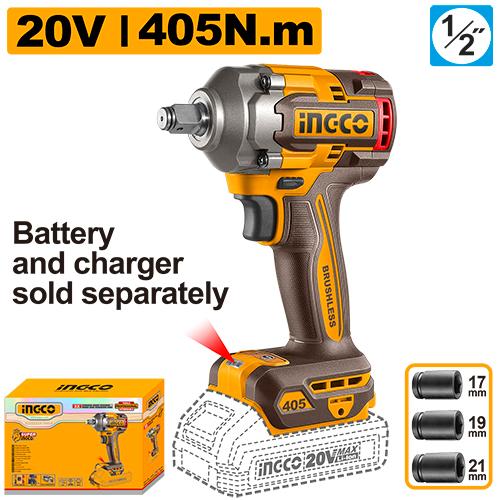 Cordless Impact Wrench/ Impact Wrench / Ingco Impact Wrench/Ingco-CIWLI20451