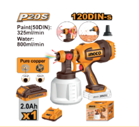 Cordless Spray Gun/ Spray Gun / স্প্রে গান/Ingco-CSGLI20042