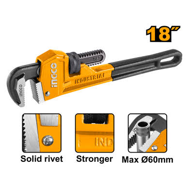 Pipe Wrench / Wrench Pipe / পাইপ রেঞ্জ / Wrench/Tolsen-HPW0818