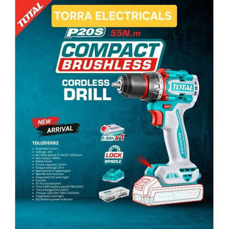 Cordless Drill / Impact Drill / Drill / ড্রিল মেশিন/Total-TDLI205582