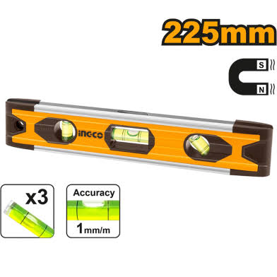 Sprit level Mini/ Leveler / স্পিরিট লেভেল/Ingco-HMSL01030