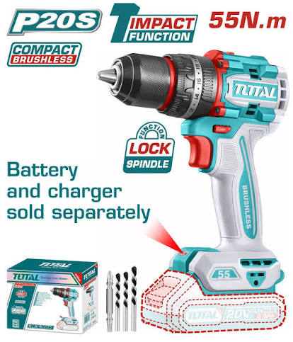 Cordless Drill / Impact Drill / Drill / ড্রিল মেশিন/Total-TIDLI205581