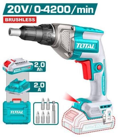 Cordless Drywall Screw Driver/ Dry Wall Screw Driver / Dry wall/Total- TDSLI204281