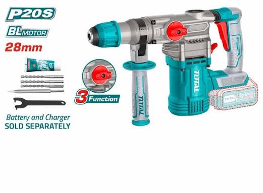 Rotary Hammer/ Hammer / হ্যামার/ Drill/ Cordless Rotary Hammer/Total-  TRHLI20288