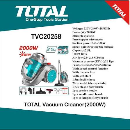 Cleaner/ Vacuum Cleaner/Total-TVC20258