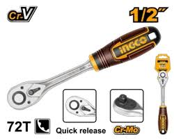 Ratchet Handle /Ratchet Wrench / Wrench  /জাগরা গুটি / রাচেট  হ্যান্ডল/ হ্যান্ডেল/Ingco-HRTH0812