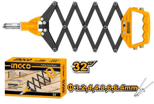 Rivet Gun/Riveter/ Tool/ Hand Riveter /রিভেটার/ Folding Hand Riveter/Ingco-HFOR321