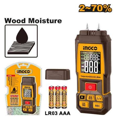 Wood moisture meter/Moisture Meter/Humidity Meter/Ingco-HETWM031