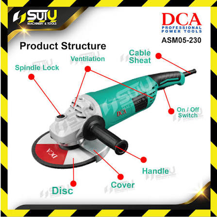 Angle Grinder/Grinder/গ্রাইন্ডার/DCA- ASM05-230