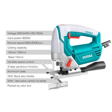 Jig saw/ সরু করাত / চিকন করাত/Saw/Total-TS2081006