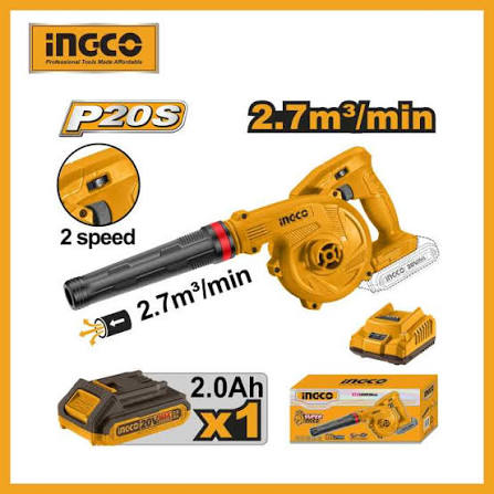 Cordless Blower/ Blower /ব্লোয়ার মেশিন/Ingco-CABLI200181