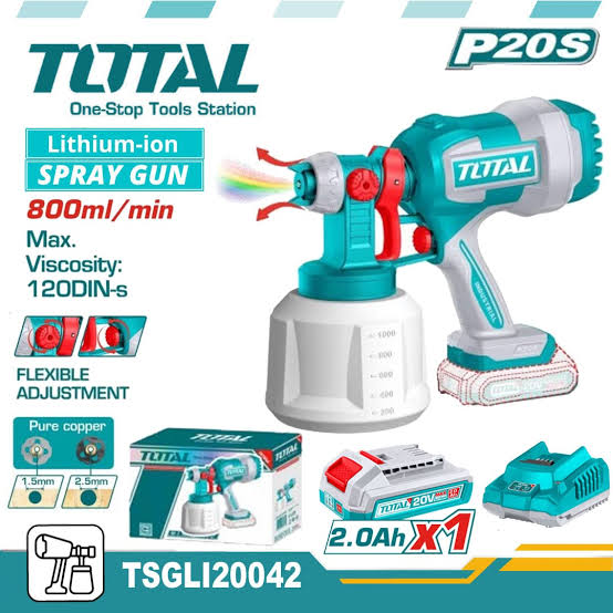 Air Spray Gun /Spray Gun/Gun /Total  Cordless spray gun/Total-TSGLI20042