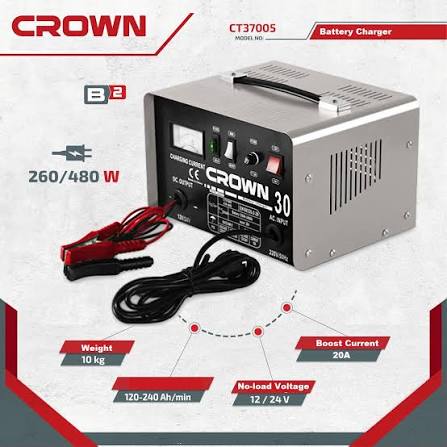 Battery Charger/Charger/চার্জার/Crown-CT37005