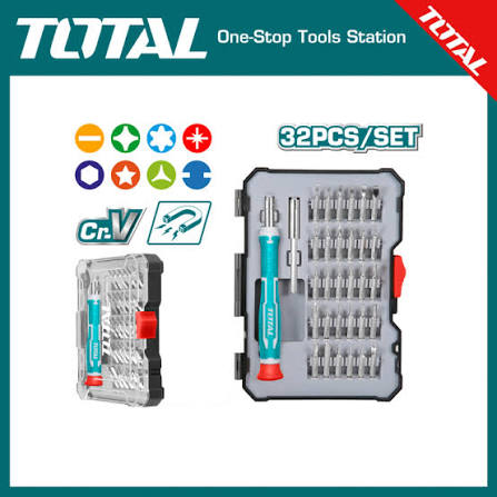 Screw Driver Set / স্ক্র ড্রাইভার সেট/ Tool set/ Tools Set/Total-TACSD30326
