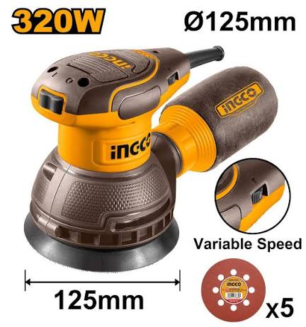 Sander/ পলিশ মেশিন/  Rotary Sander/Ingco-RS3218